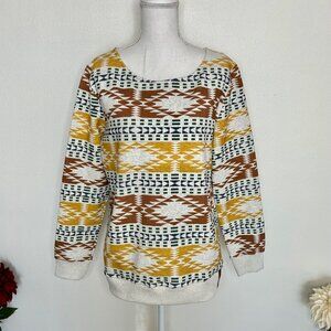 Ampersand Avenue Women's Fleece Sweatshirt Southwestern Western - Size XL